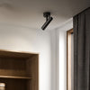 Mib Adjustable Ceiling Spotlight in Black