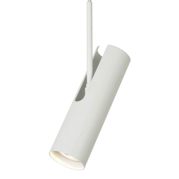 Mib Adjustable Head Pendant in White