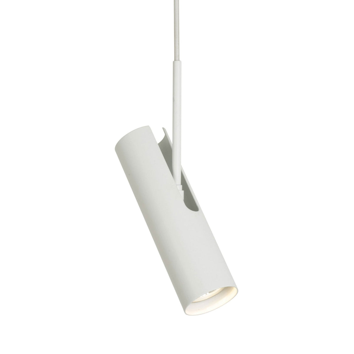 Mib Adjustable Head Pendant in White