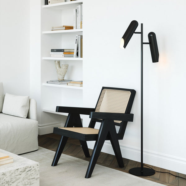 Rochelle Adjustable Floor in Matt Black