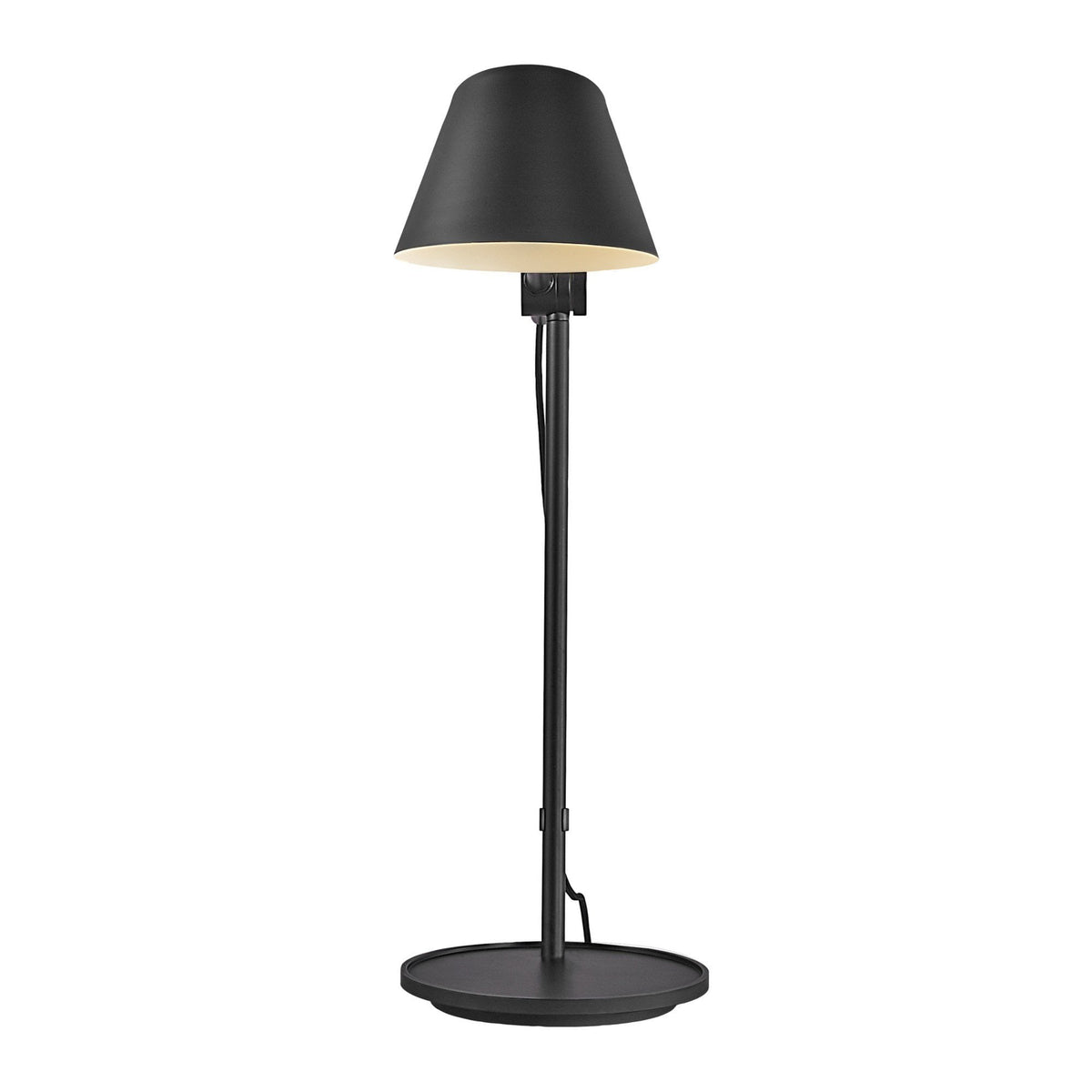 Stay Adjustable Table Lamp in Matt Black