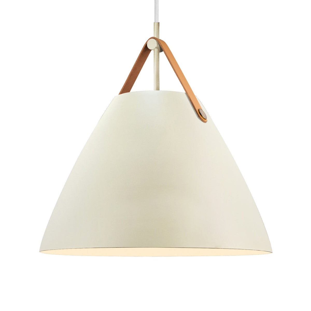 Strap 36 Pendant in Sand with Leather Detail