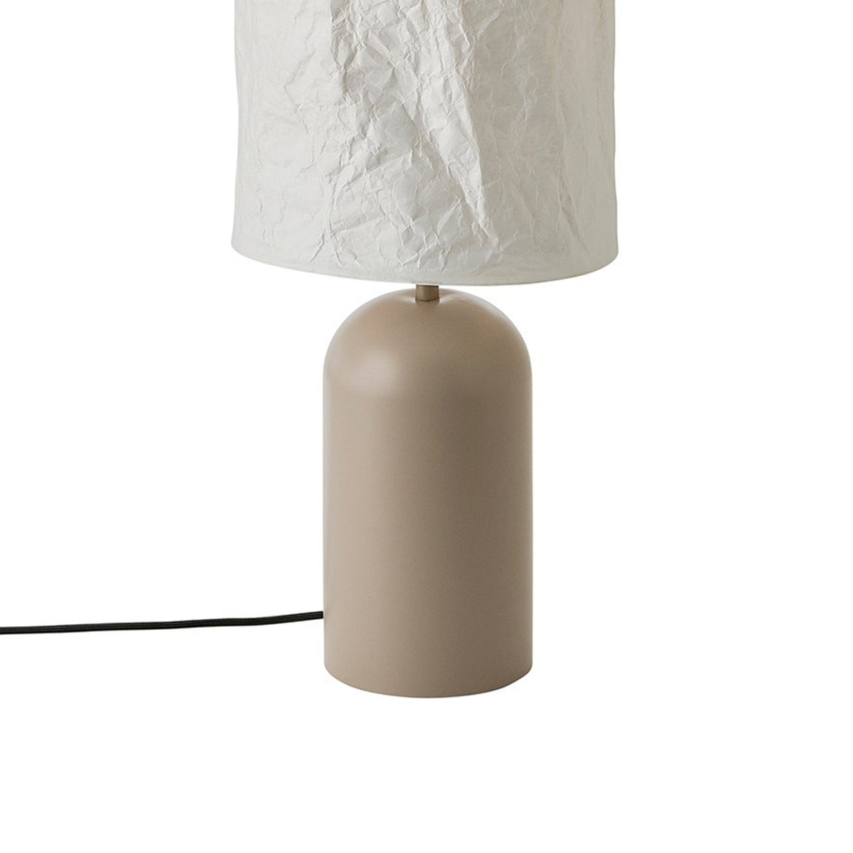 Talli Floor Lamp in Brown with Tyvek Shade