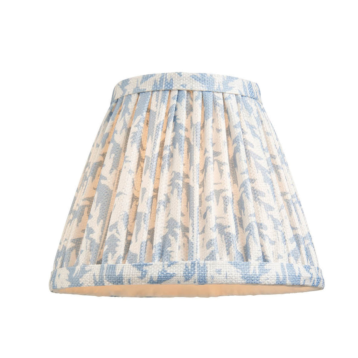 Leaf 16cm Tapered Shade in Shell Bay Blue – Dusk Lighting