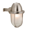 Nautic Classic Solid Brass IP64 Wall Light in Nickel