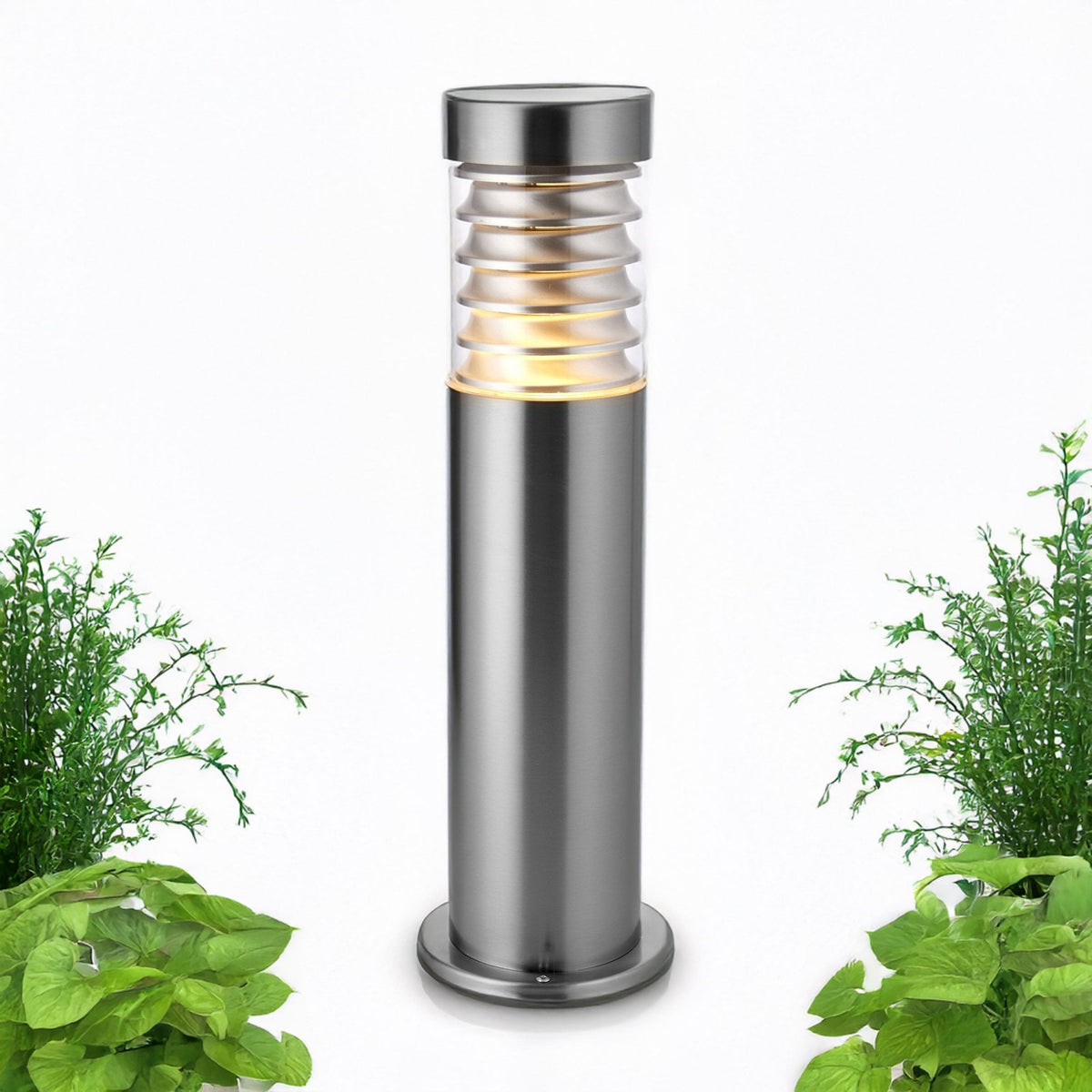 Equinox 500mm Post Light In Coastal Stainless Steel