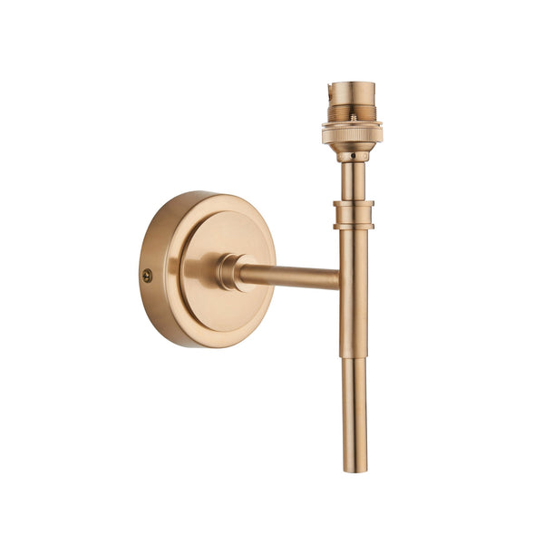Chester Single Wall Light in Aged Brass