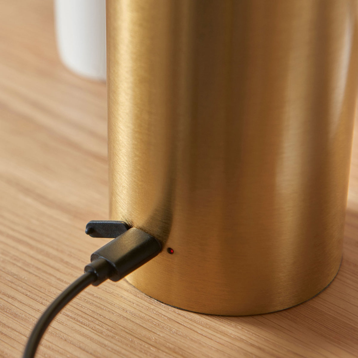 Sunset Rechargeable Table Lamp in Brushed Gold Finish