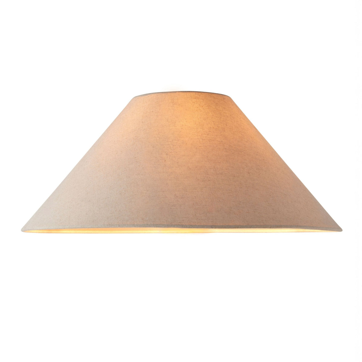 Avalon 52cm Tapered Natural Linen Shade