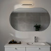 Cavara IP44 LED Bathroom Wall Light in Black Finish