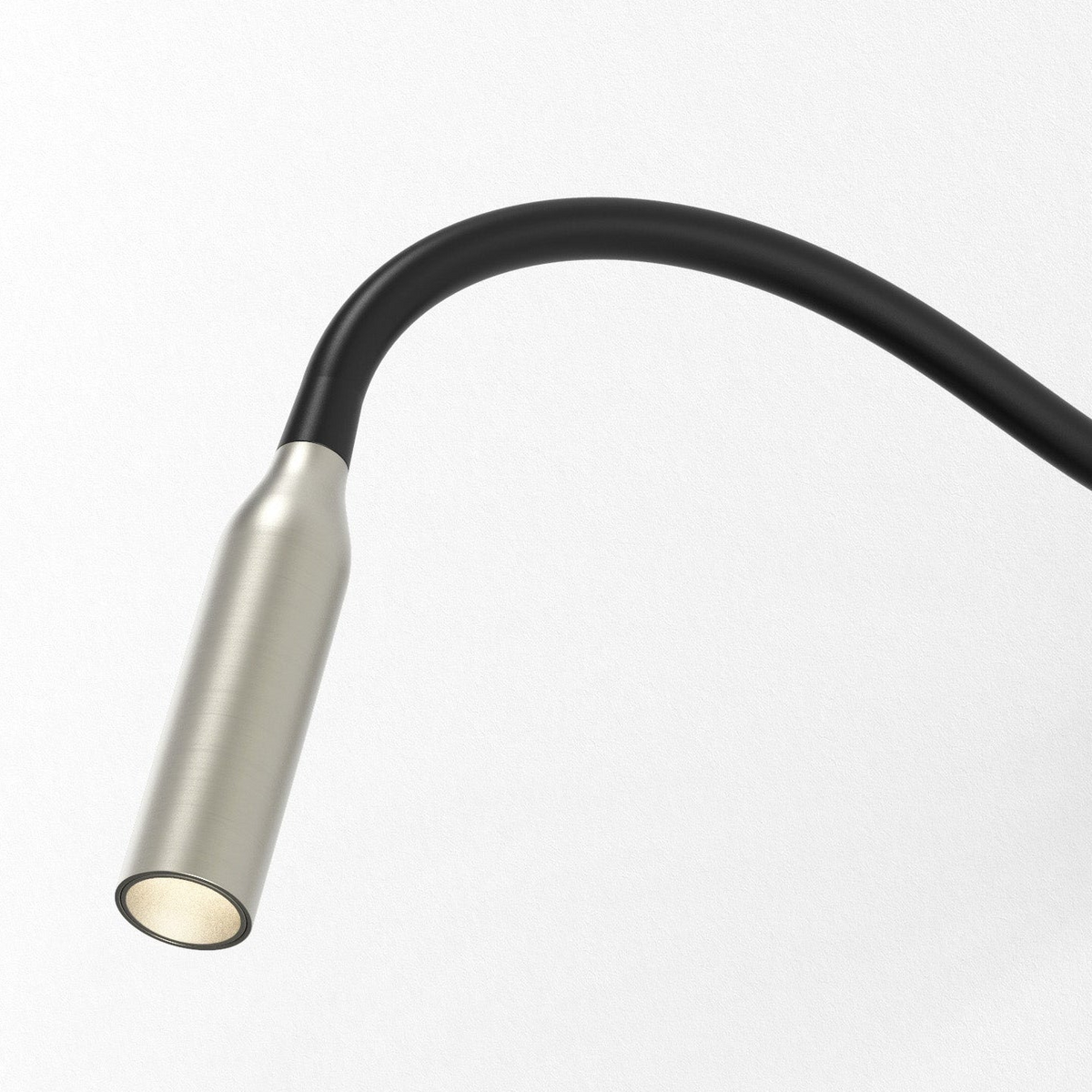 Lucca Surface Switched LED Reading Light in Matt Nickel