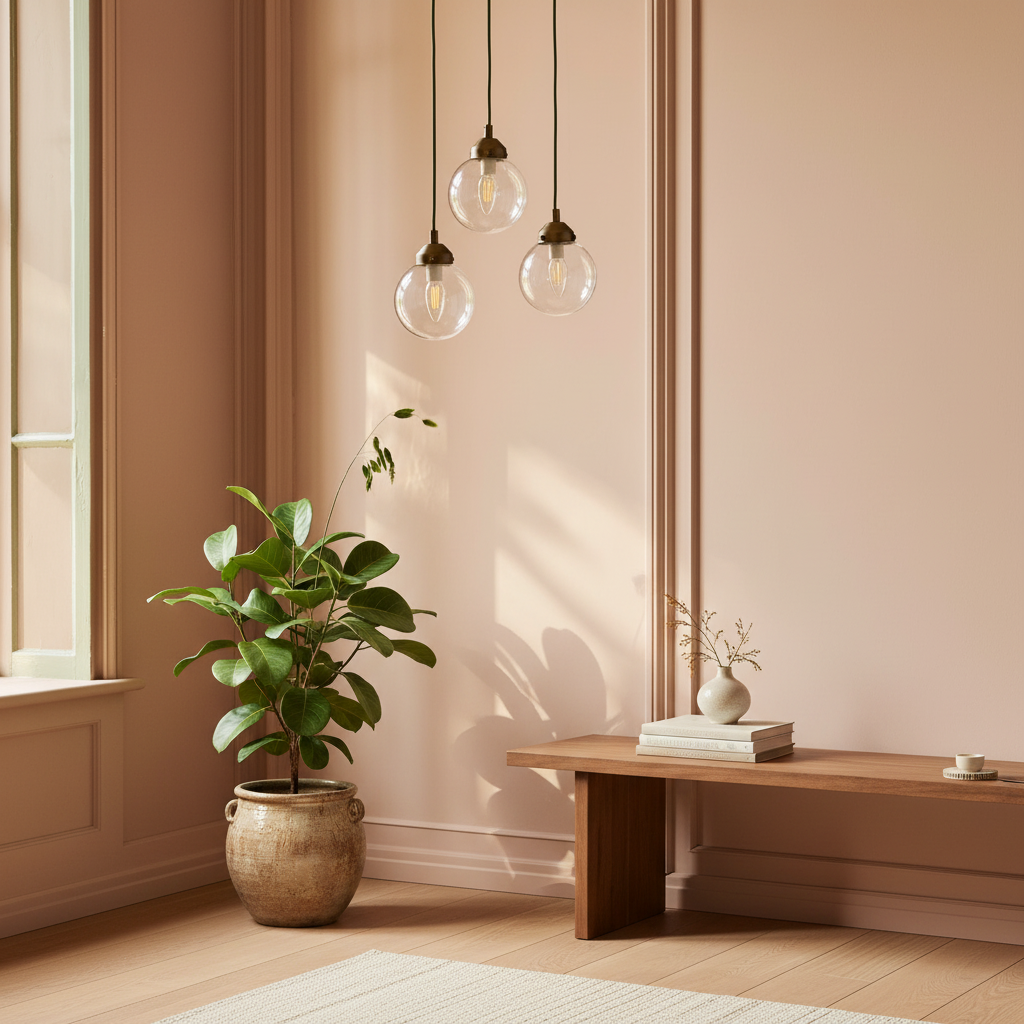 Everleigh Cluster Pendant Light in Antique Brass