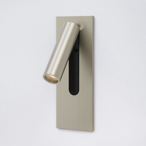 Fuse 3 Micro Switched LED Reading Light in Matt Nickel