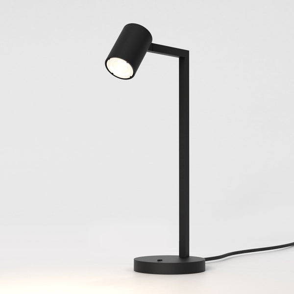 Ascoli Switched Desk Lamp in Matt Black
