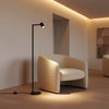 Ascoli Floor Lamp in Matt Black