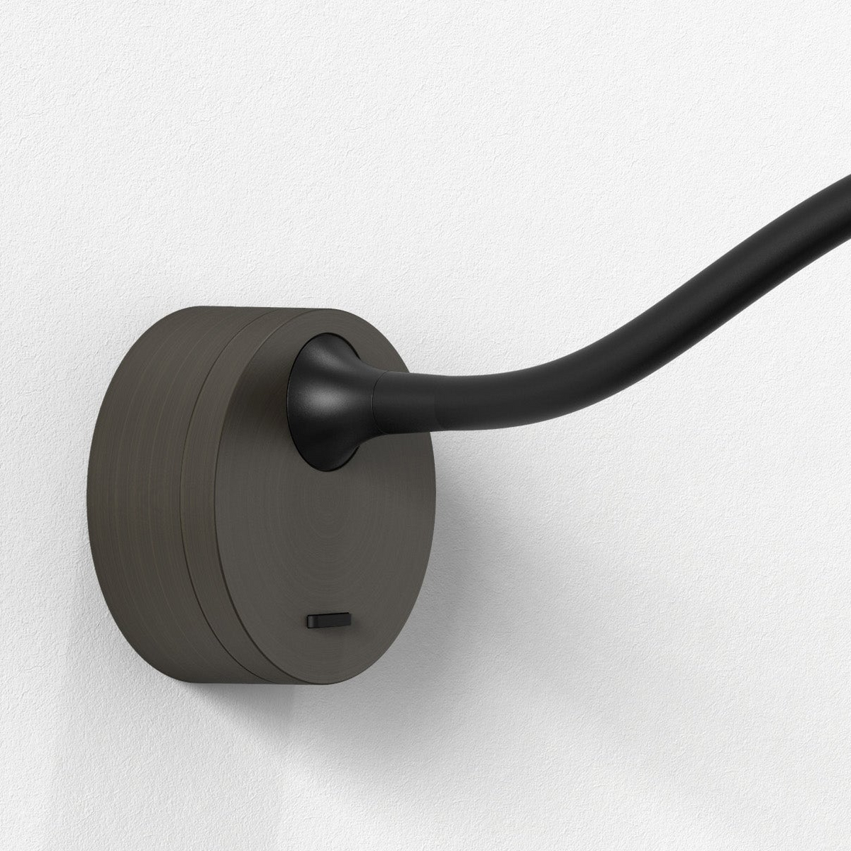 Lucca Surface Switched LED Reading Light in Bronze