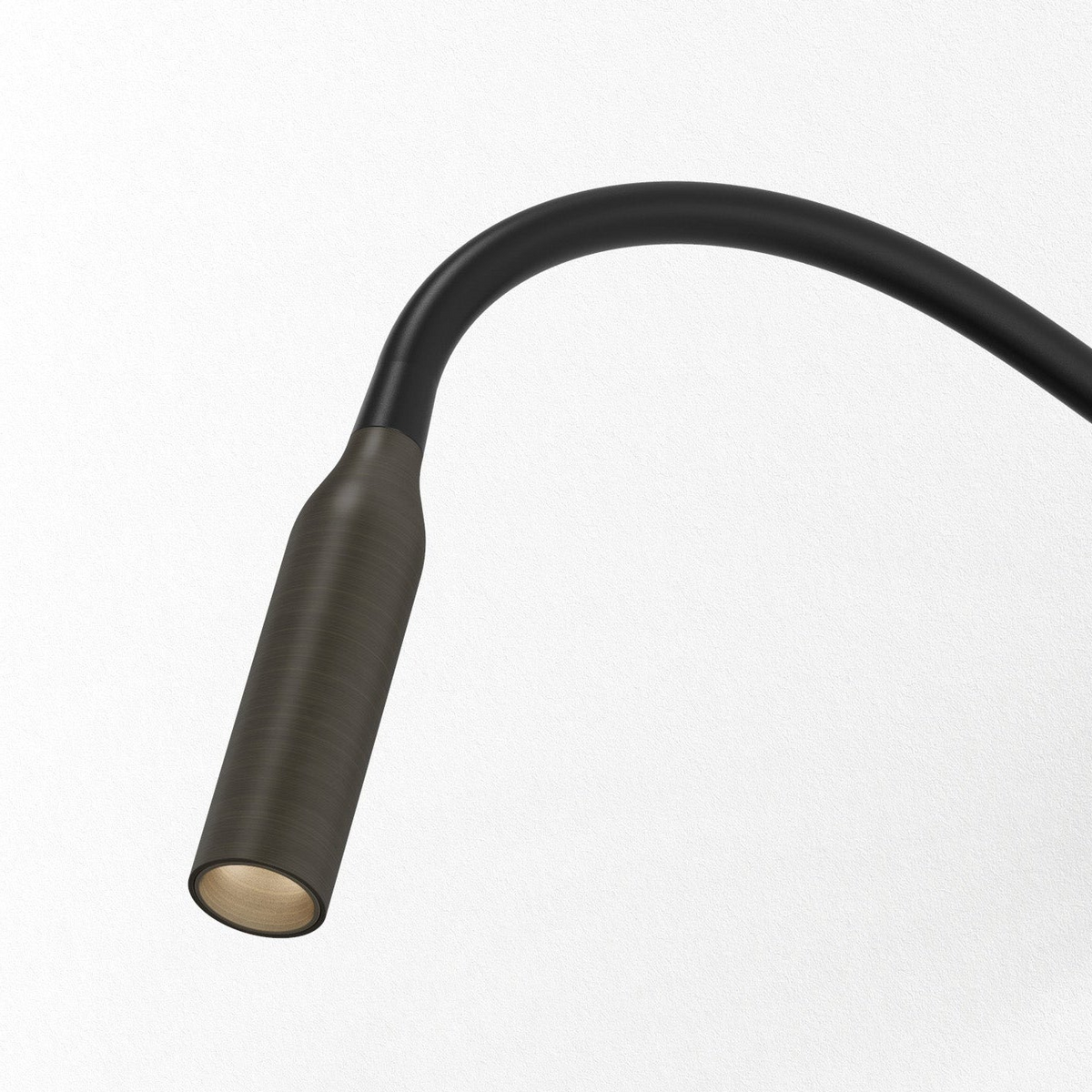Lucca Surface Switched LED Reading Light in Bronze