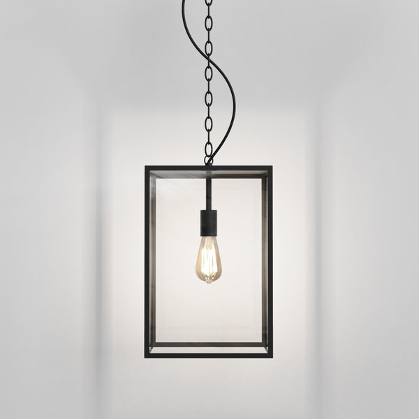 Homefield 450 Exterior Pendant Light Textured Black