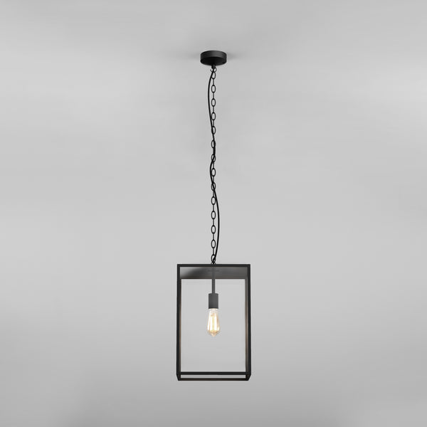 Homefield 450 Exterior Pendant Light Textured Black