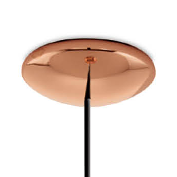 Rocamar Copper and Glass Single Pendant