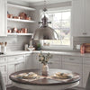 Albion Pendant Light in Brushed Steel
