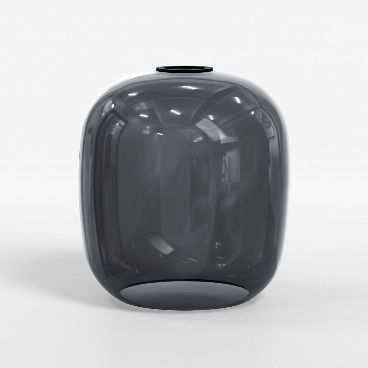 Curve Glass 220 Shade in Dark Smoke