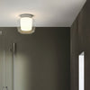 Aquina 240mm IP44 Ceiling Light in Polished Chrome