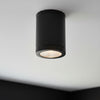 Max Coastal IP65 Resin GU10 Surface Mounted Downlight in Black
