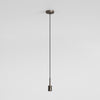 E27 Ceiling Pendant Suspension Kit In Bronze