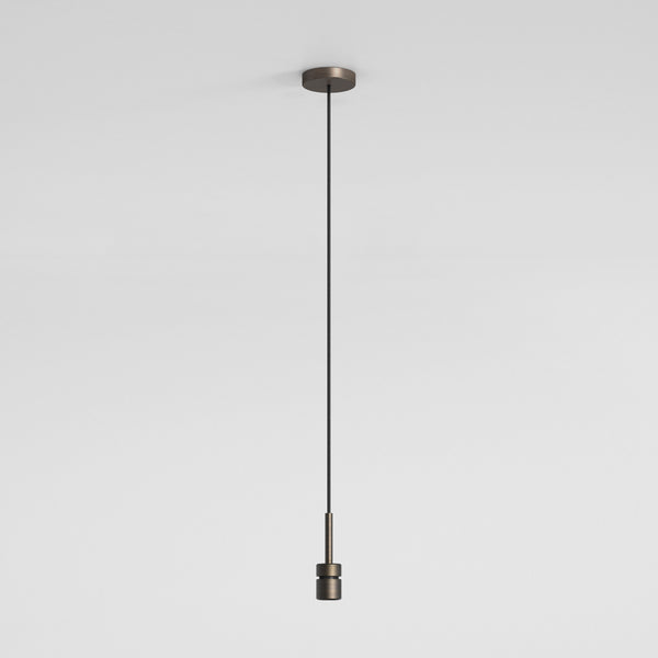 E27 Ceiling Pendant Suspension Kit In Bronze