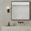 Ortona Single IP44 Bathroom Wall Light in Matt Black