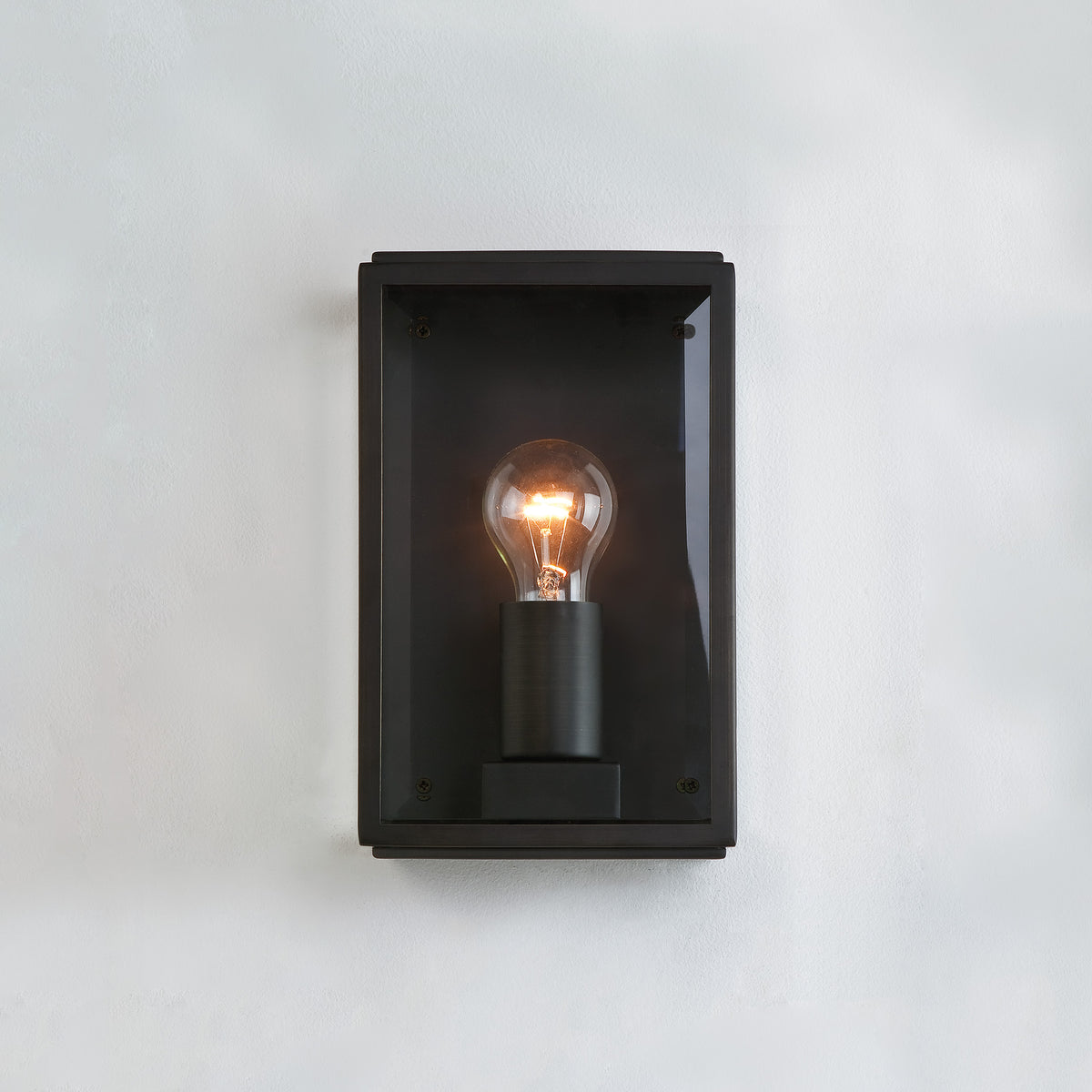 Homefield 160 Exterior IP44 Wall Light Textured Black