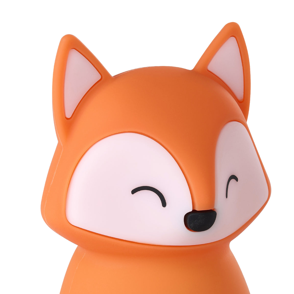 Castellino LED-RGBW Orange Fox USB Chargeable Childrens Night Light