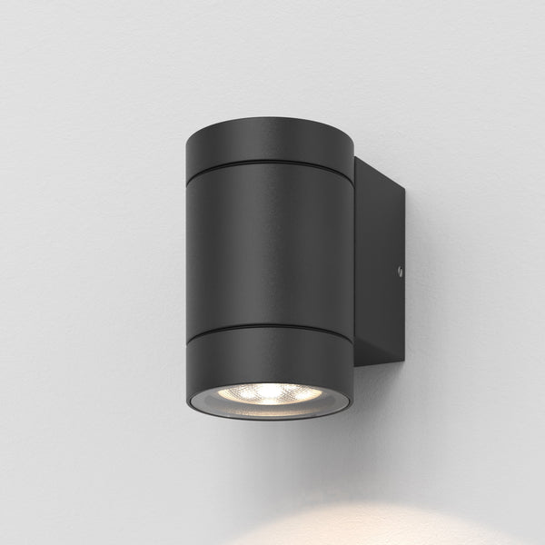 Dartmouth Single LED IP54 Exterior Wall Light in Black