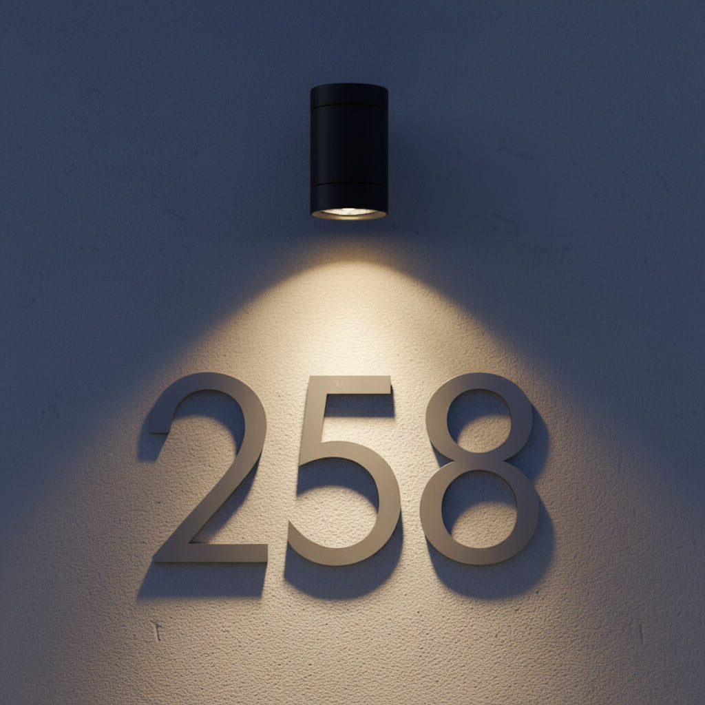 Dartmouth Single LED IP54 Exterior Wall Light in Black