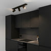 Ascoli Three Light Bar Spotlight in Bronze