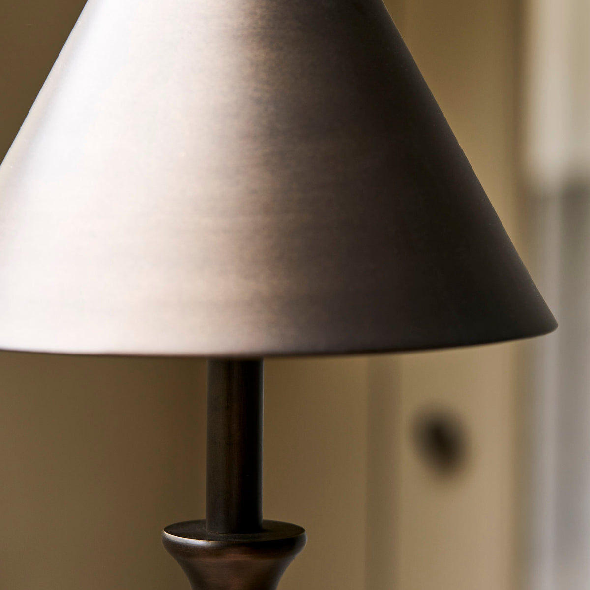 Kelmscot Table Lamp in Antique Bronze