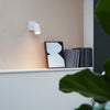 Ascoli Single Spotlight in Textured White