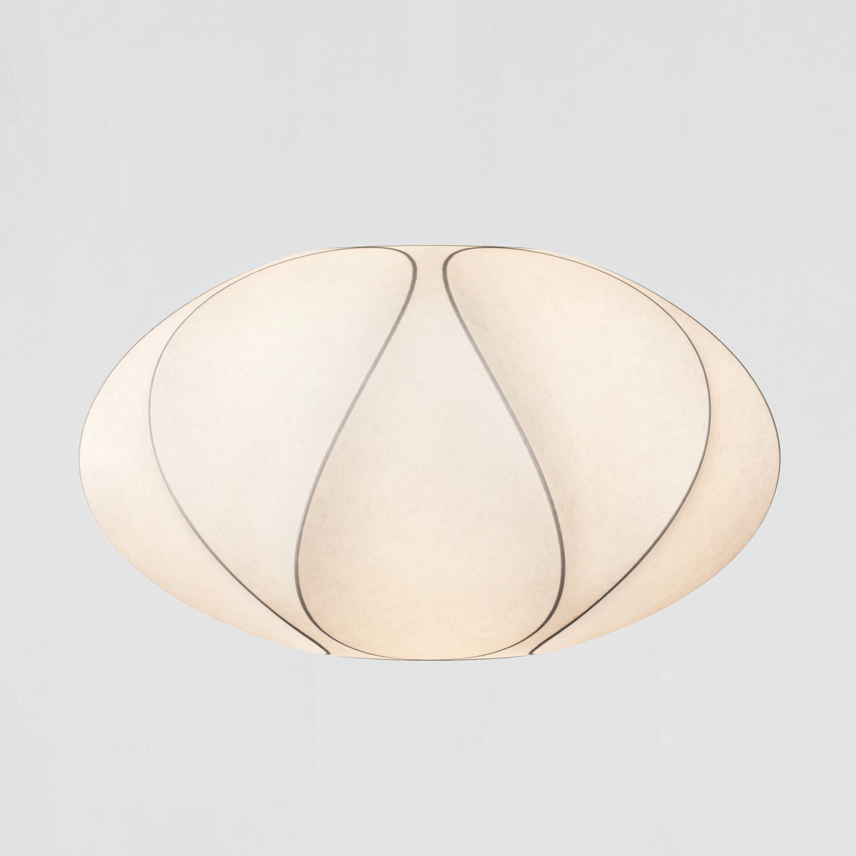 Pendant in Bronze with Flow 500 Shade in White