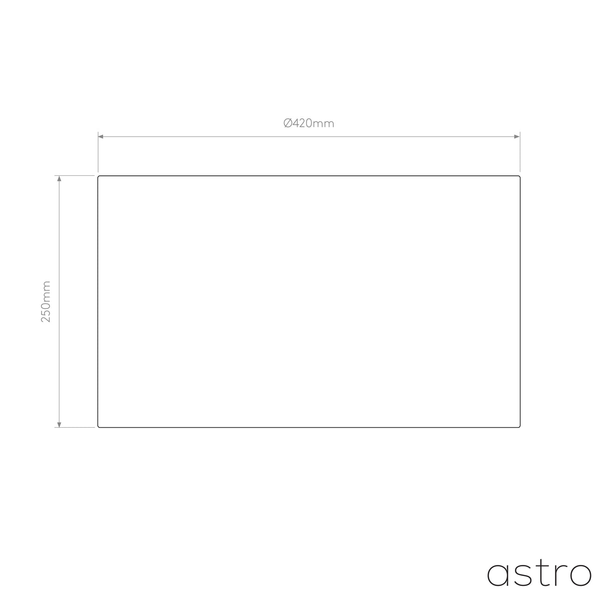 Drum 420 Shade in White