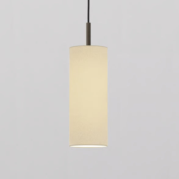 Pendant in Bronze with Tube 135 Pendant Shade in Putty