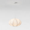 Pendant in Matt White with Flow 500 Shade in White