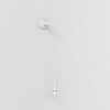 Wall Pendant Suspension Kit In Matt White