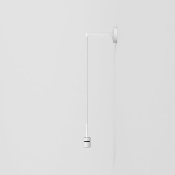 Wall Pendant Suspension Kit In Matt White