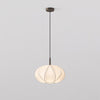 Pendant in Bronze with Flow 350 Shade in White