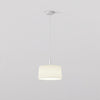 Pendant in Matt White with Tapered 320 Pendant Shade in White
