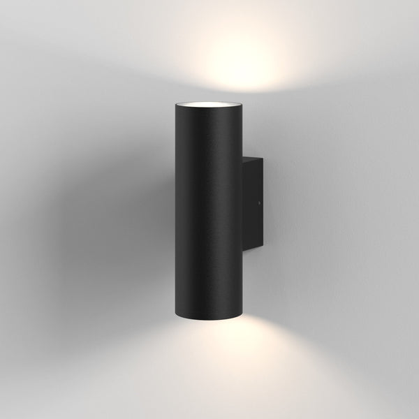 Tallinn Up & Down LED Exterior Wall Light in Anthracite