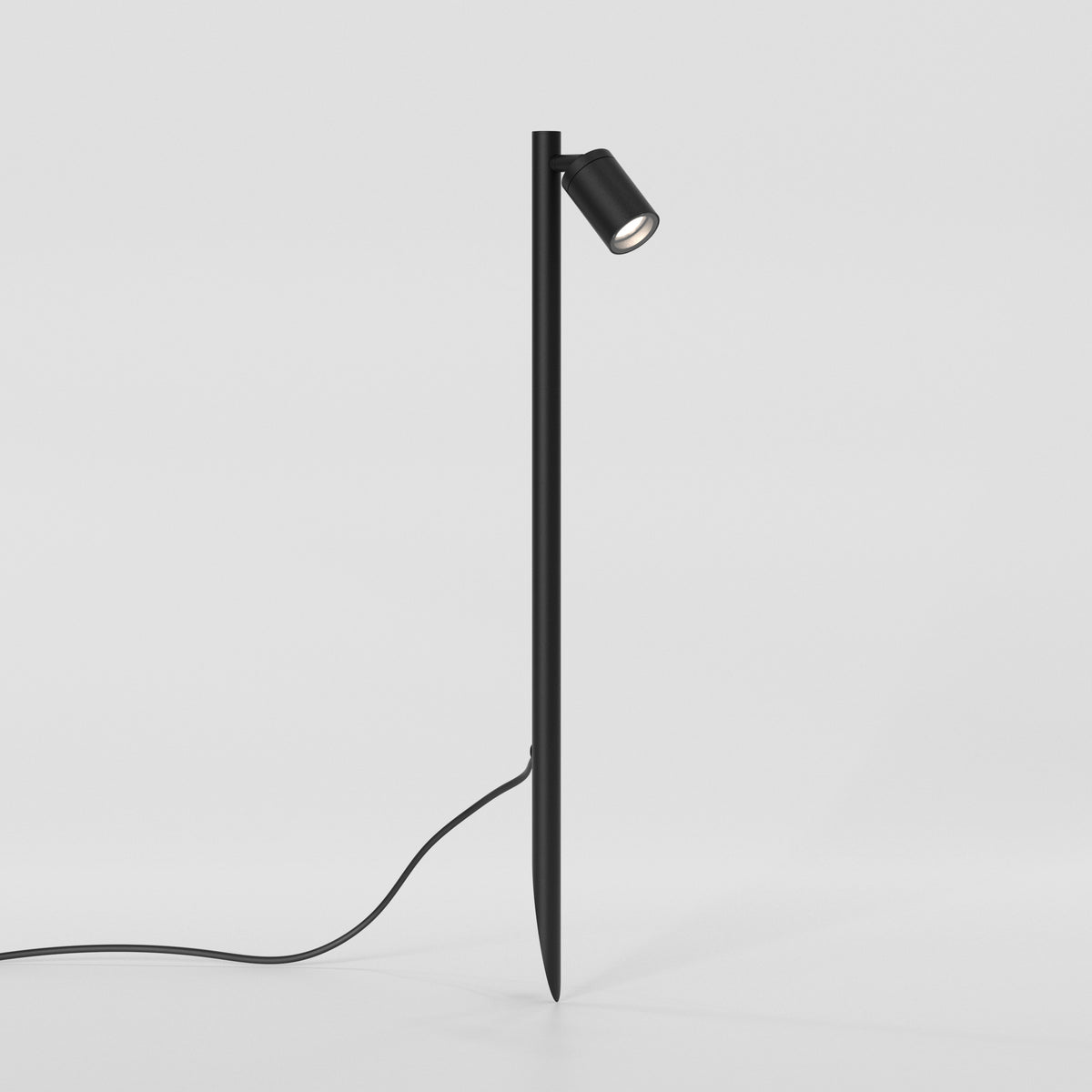Dartmouth Exterior Adjustable Spike 900 Spotlight In Textured Black