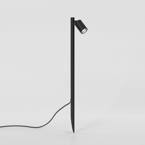 Dartmouth Exterior Adjustable Spike 900 Spotlight In Textured Black