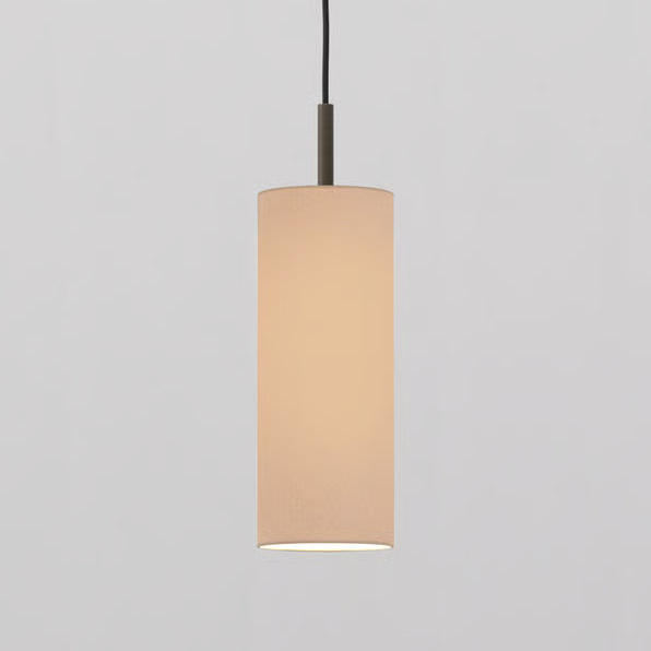 Pendant in Bronze with Tube 135 Pendant Shade in Oyster